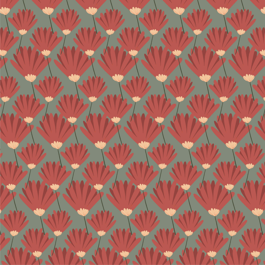 The Poppy Floral Upholstery Fabric