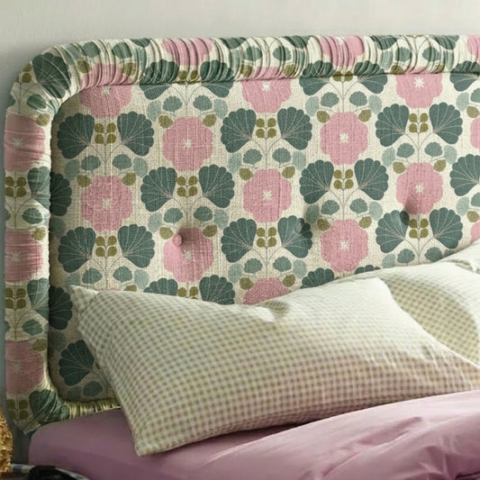 The Pink Blossom Floral Upholstery Fabric