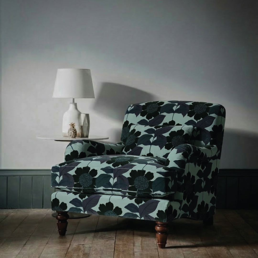 The Goth Floral Print