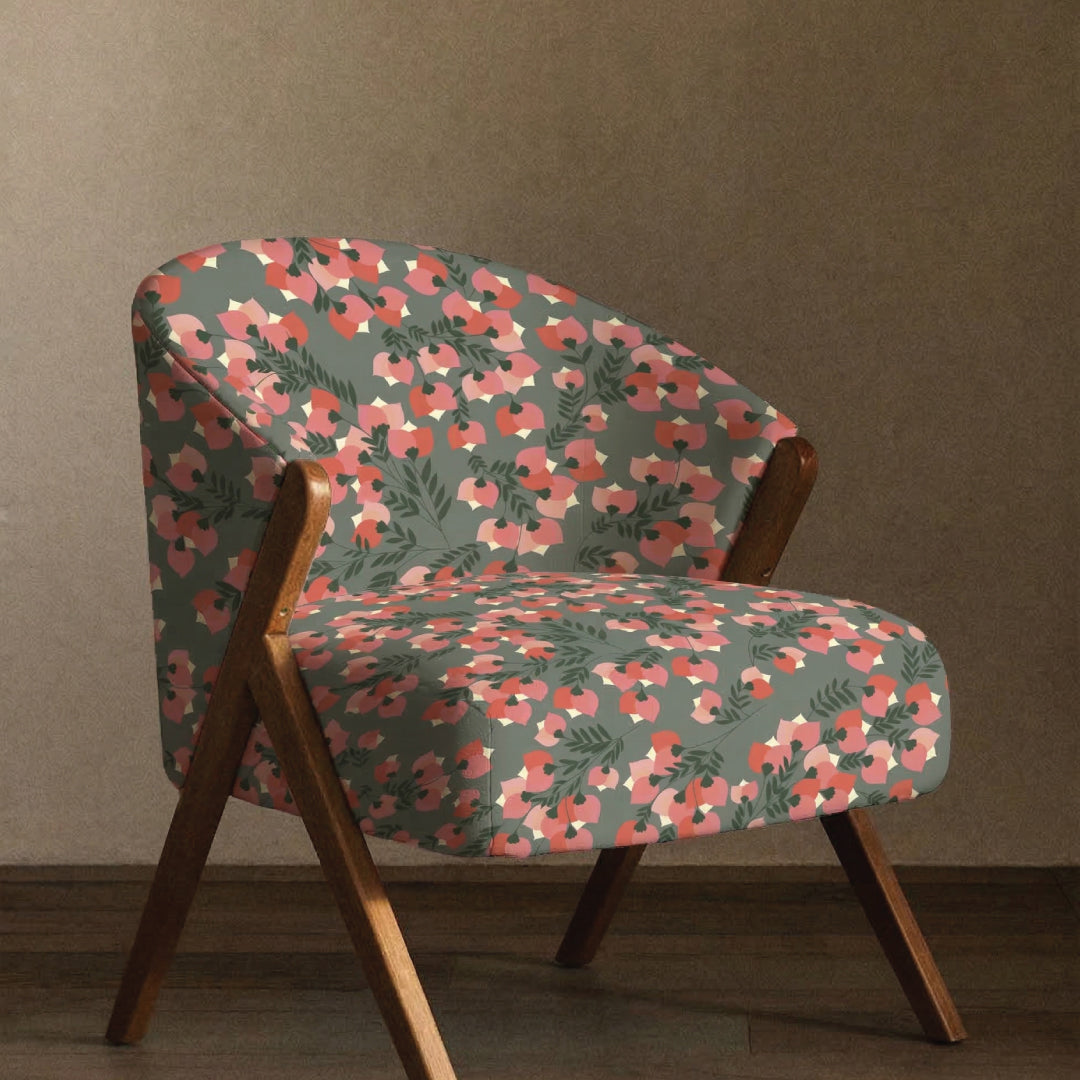 The Jaipur Bougainvillea Upholstery Fabric