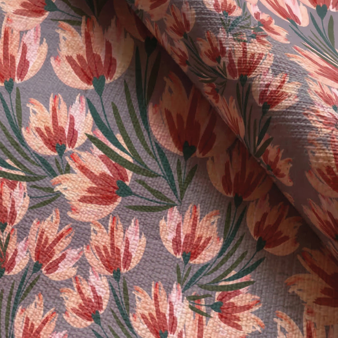 The Rosewisp Floral Upholstery Fabric