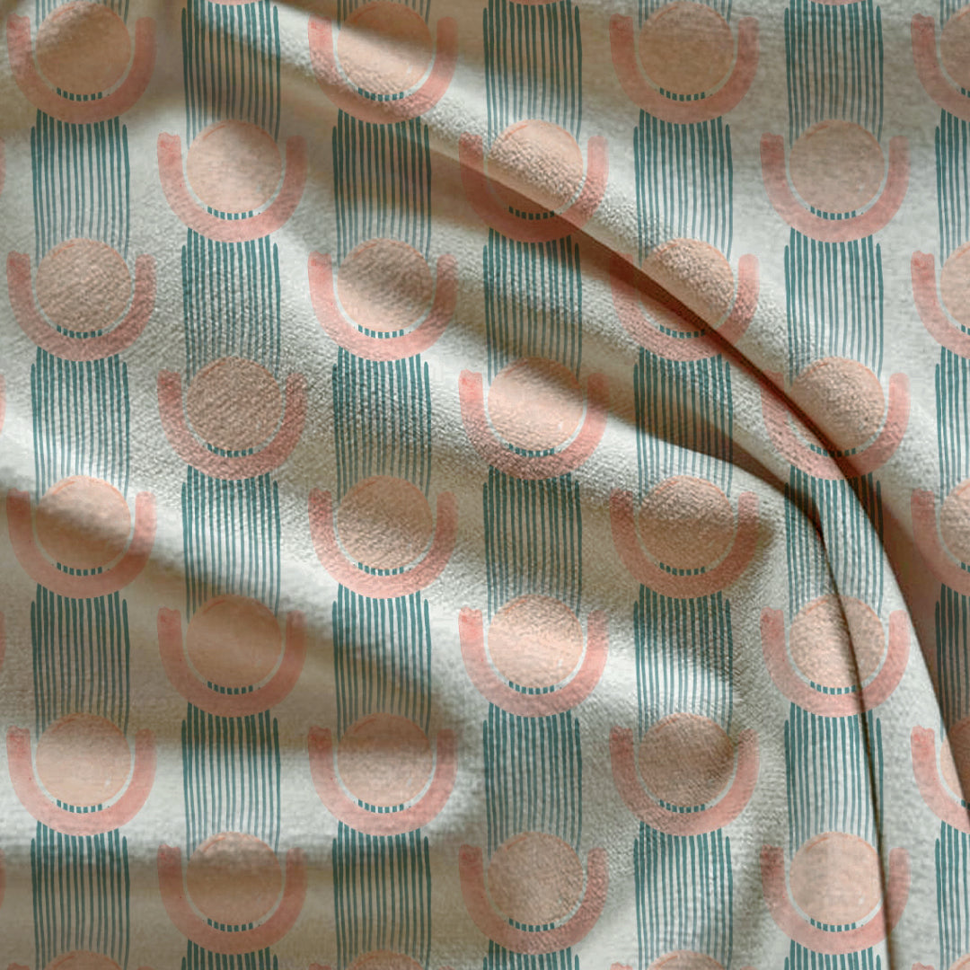 The Peach Rain Print