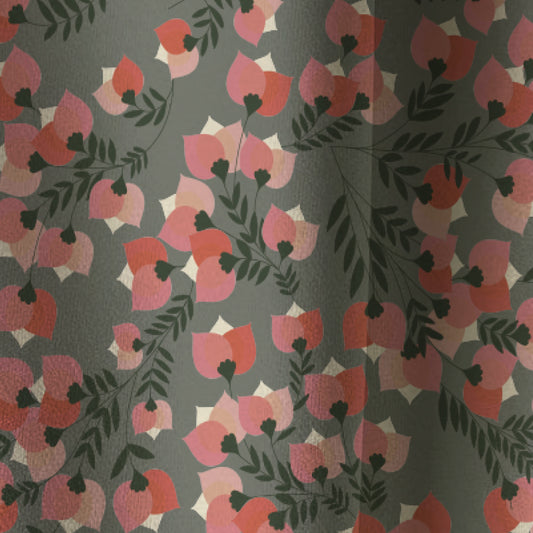 The Jaipur Bougainvillea Upholstery Fabric