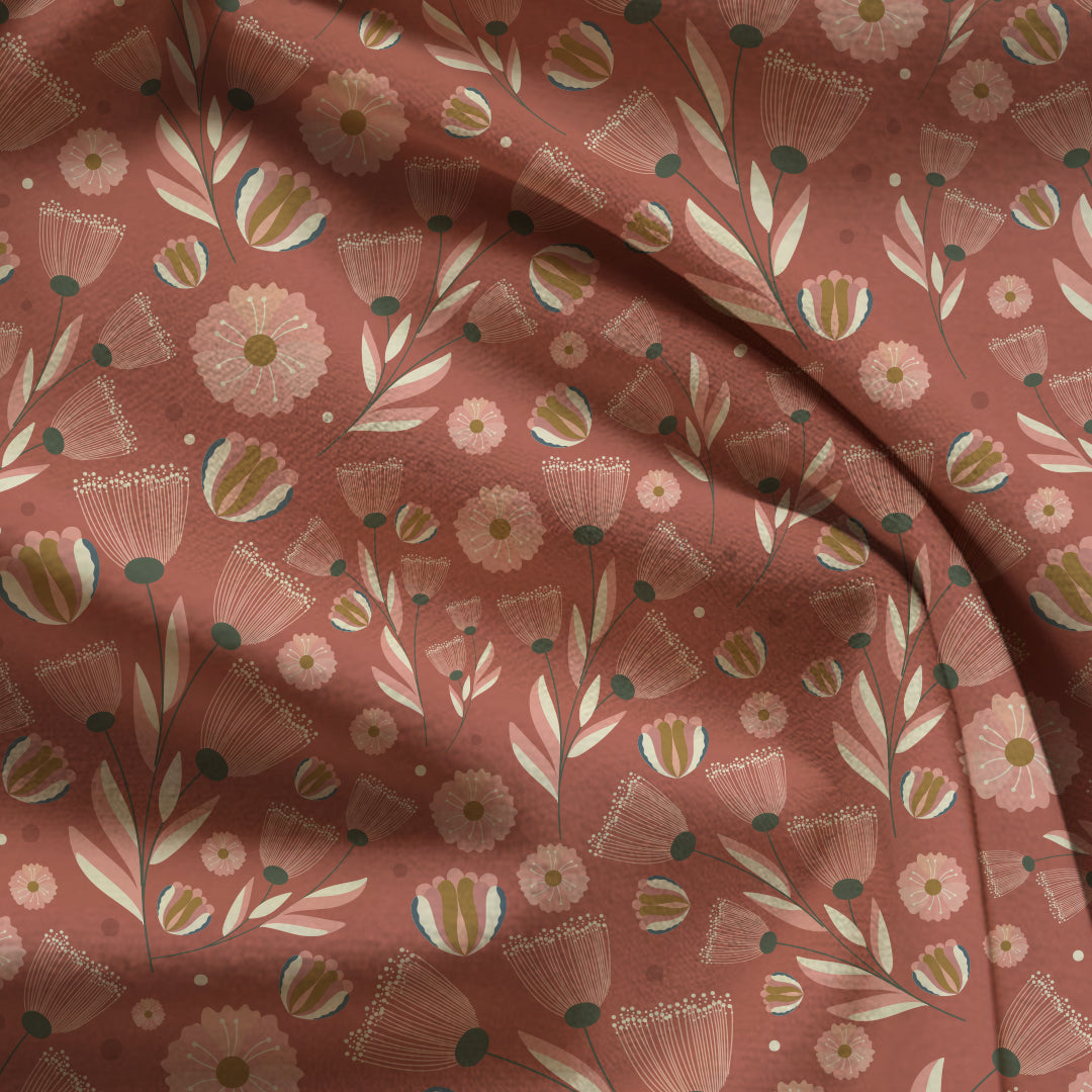 The Autumn Floor Print