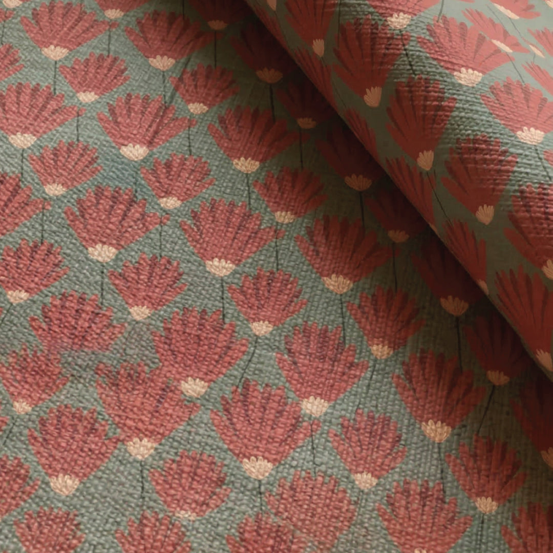 The Poppy Floral Upholstery Fabric