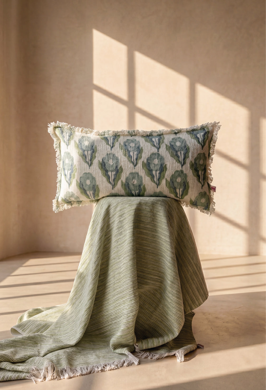 Indigo Lumbar Pillow