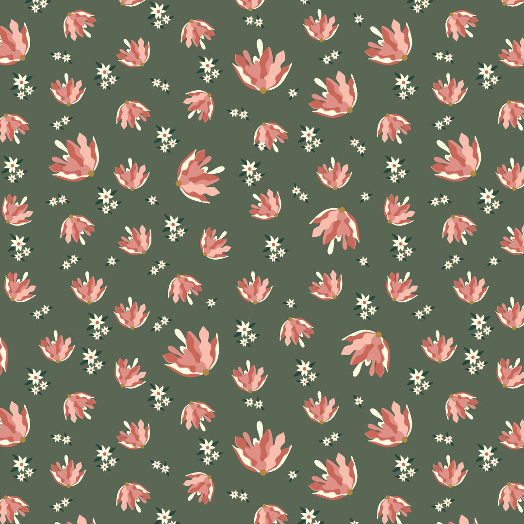 The Fallen Florals Print