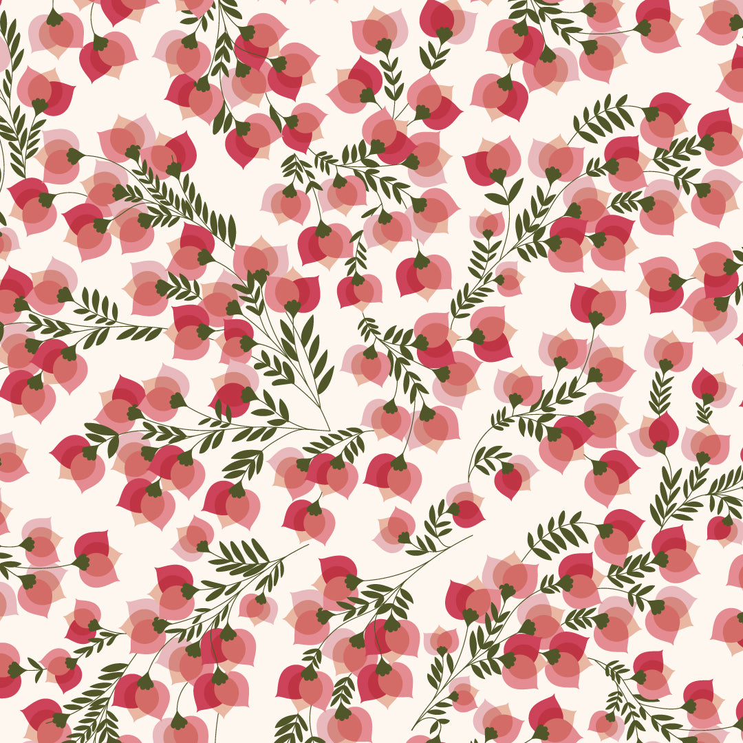 The Jaipur Bougainvillea Upholstery Fabric