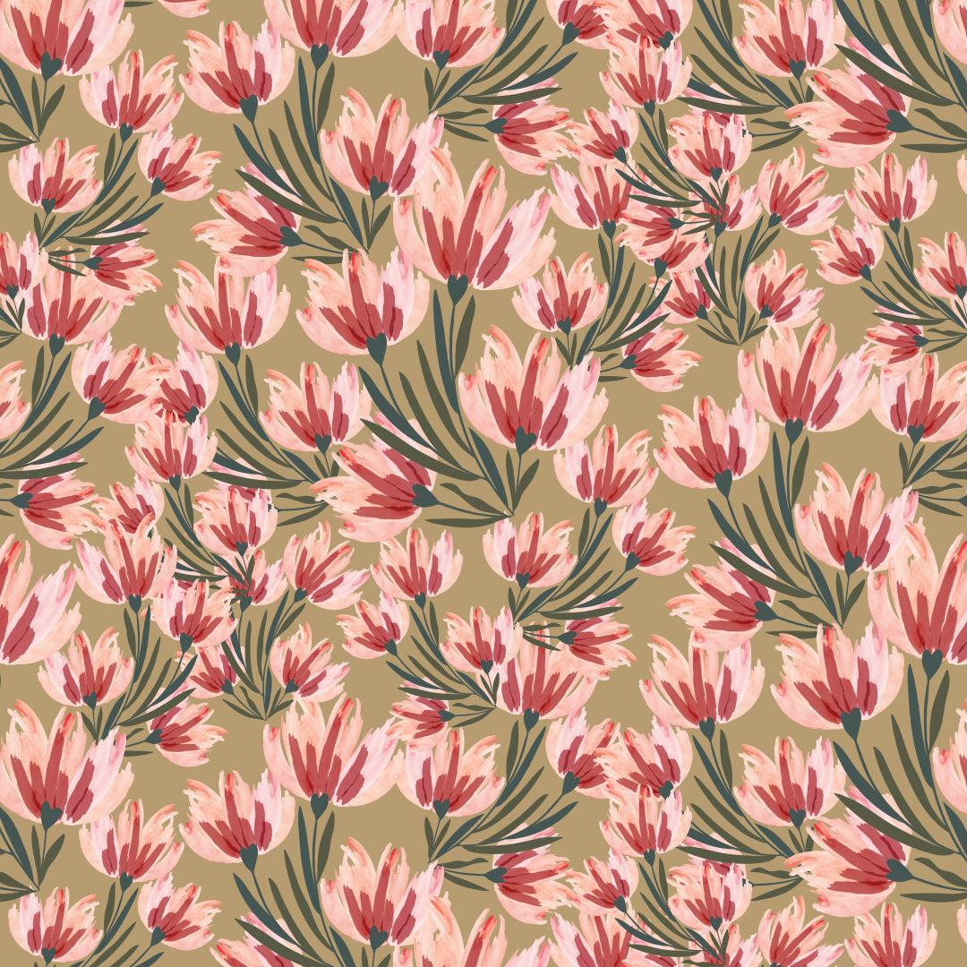 The Rosewisp Floral Upholstery Fabric