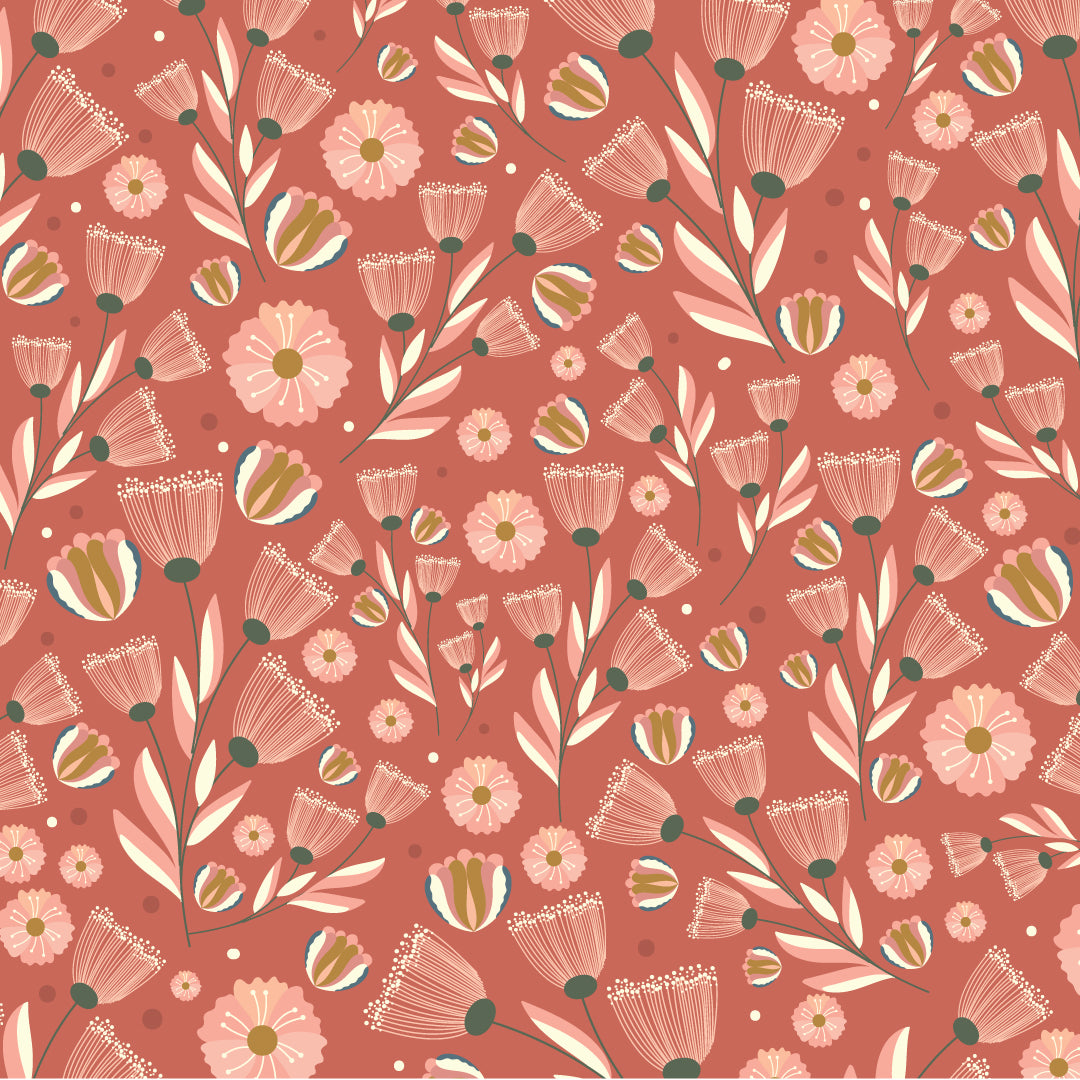 The Autumn Floor Print