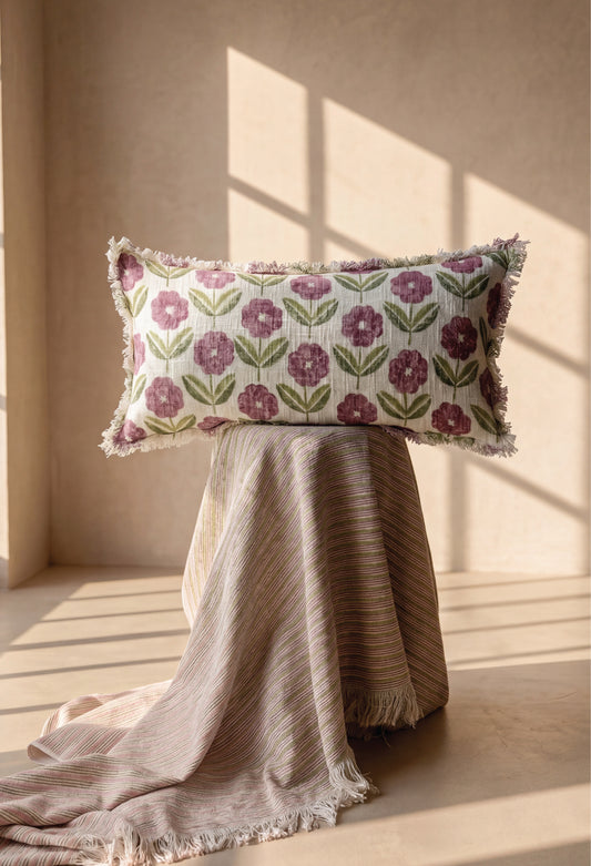Rani Pink & Parrot Green Lumbar