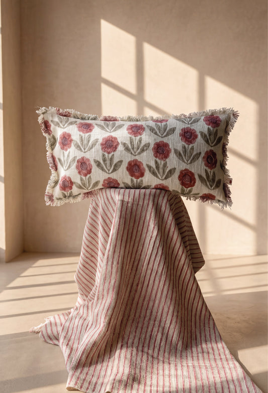 Red & Pinewood Grey Lumbar