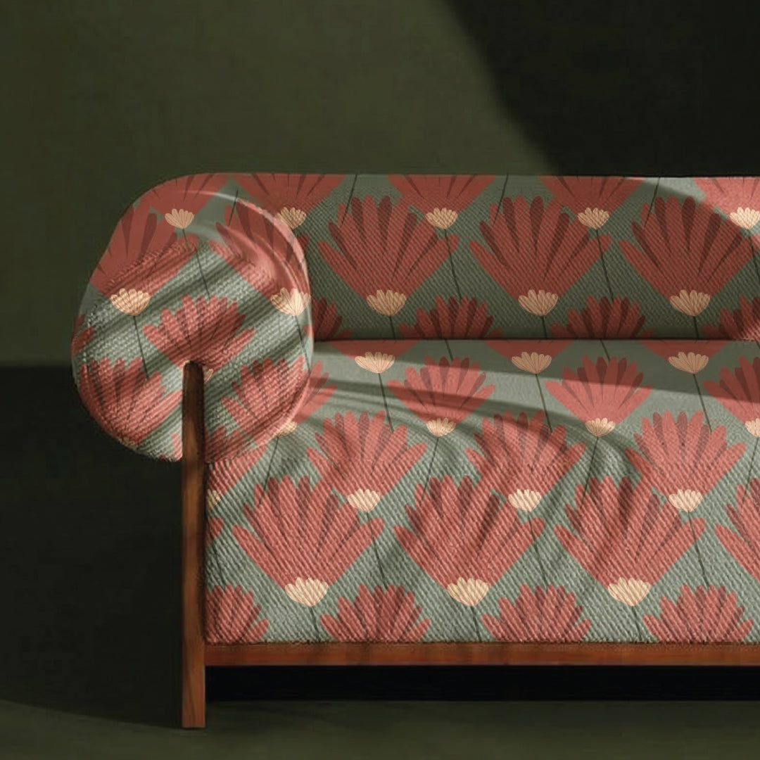 The Poppy Floral Upholstery Fabric