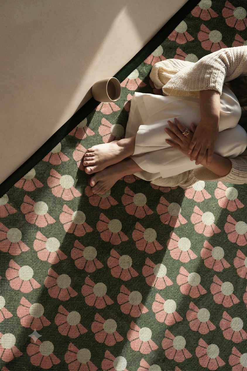 The Olive Green Rug