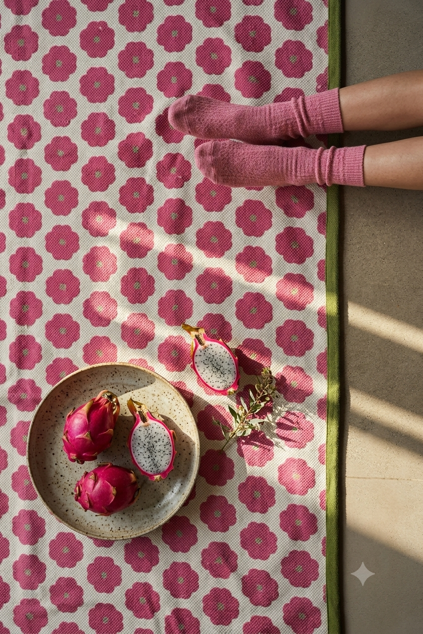 The Rani Pink Rug